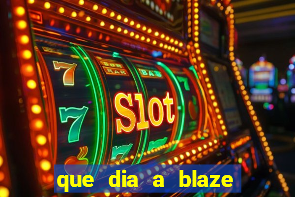 que dia a blaze paga o cashback